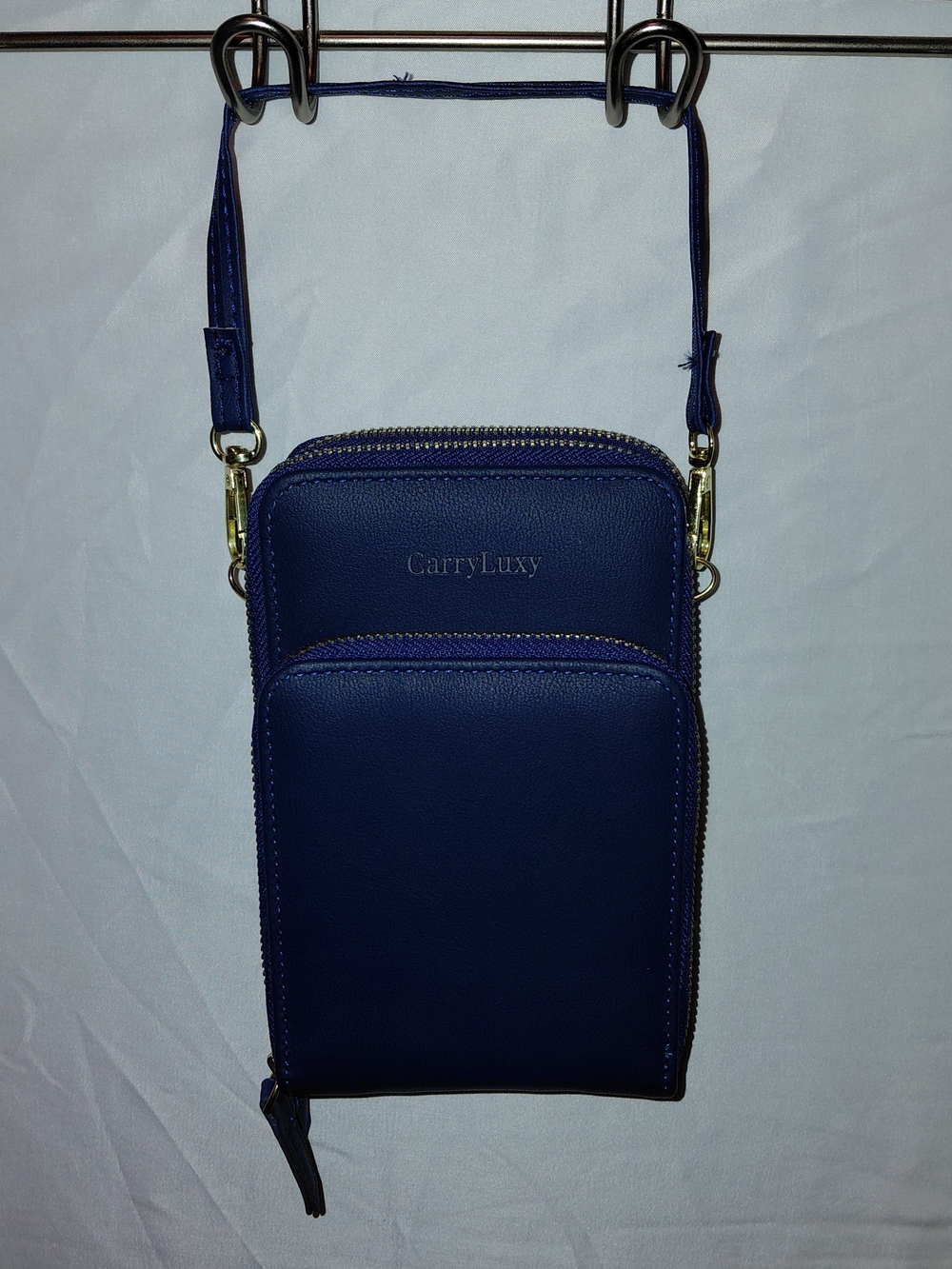 Navy Crossbody Phone Bag for Women